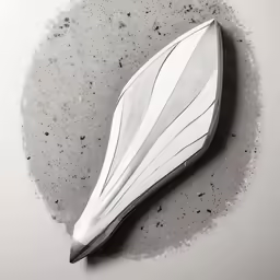 a white piece of paper on the ground