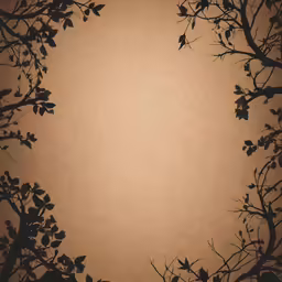 branches against a pale background are visible