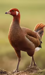 an image of a large bird on top of grass