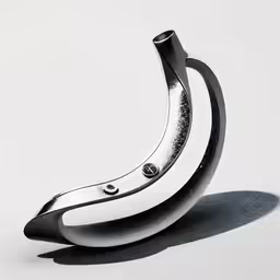 a metal object with the shape of a banana
