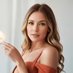 a women who is holding a cell phone