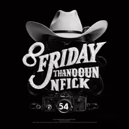 the poster for the show friday the hungout n n f