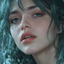 this is a closeup photo of a woman