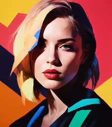 a woman