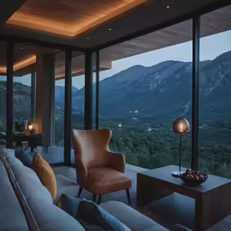 a room that has a couch and some chairs on it