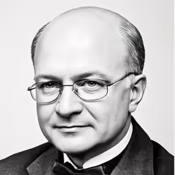 black and white photograph of a man with a tie
