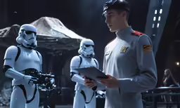 a scene from the animated movie star wars