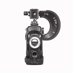 an image of the camera with a small flash