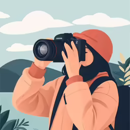 a person taking pictures with a camera on their phone