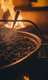 a bowl is shown being used by an outdoor fire pit