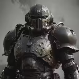 the first character in star wars the old republic has an armor with lots of spikes