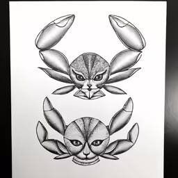 the cover to the book cat and crab