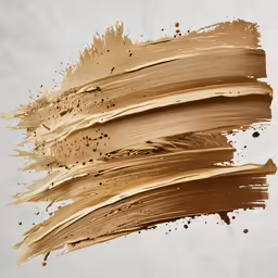 this is an image of brown and gold paint streaks