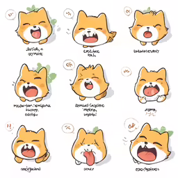 dog expressions by an unknown owner