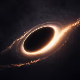 a solar like object flying near another distant object