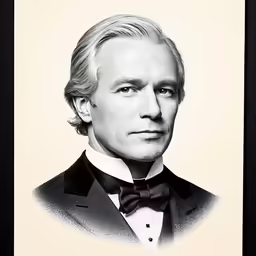 a picture of a man in a tuxedo