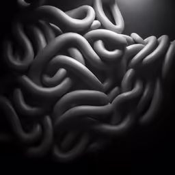 this is a photo of a black and white pattern