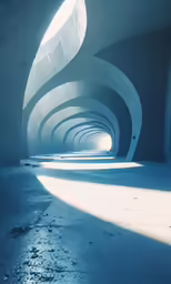 long exposure photography of the tunnel in a city