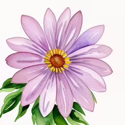 a picture of an elegant purple flower,painting a flower with pastel paints using watercolour