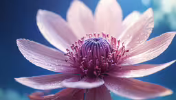 the purple and pink flower is very large,pink flower with water droplets on it