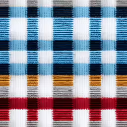 a plaid pattern with several colors