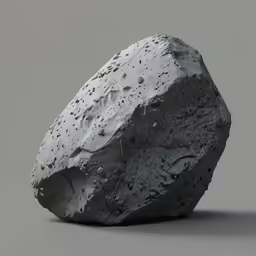 a rock with drops of water is shown
