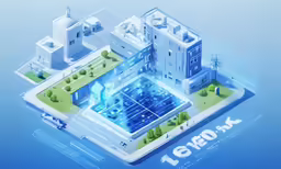 an image of a building in the water