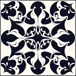an artistic design that can be used as a print for wallpaper,an abstract black and white background with swirls