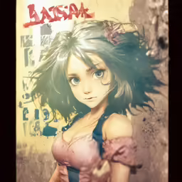 a photo that is on display on a wall