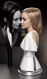 a couple of dolls next to each other
