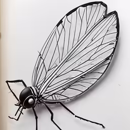a black and white wall mounted butterfly sculpture