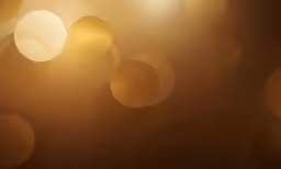 gold circles and some white light coming from one side