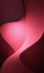 a pink curved abstract wallpaper is seen