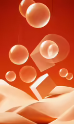 there are some bubbles floating out of a book