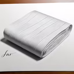 a sheet of white paper and some black writing