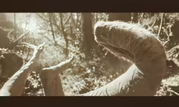some very weird looking birds in the woods