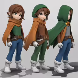the artwork behind zelda is super cute