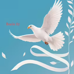 a white bird flying in the sky with its wings spread
