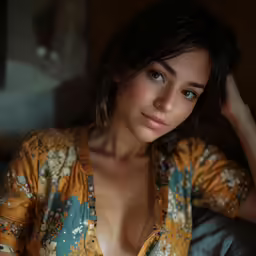 this is an attractive young woman with big breast