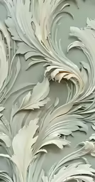 an art deco wallpaper with a very decorative pattern
