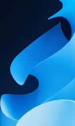 the front and back side of a blue phone