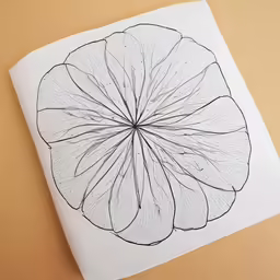 a paper that has something on it in the middle of the page