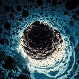 this view of the water from underneath looks very interesting