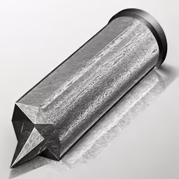 an image of a black and silver paper with a pencil