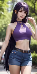 an image of a pretty woman in a top
