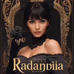 a book with the title, radnia