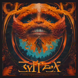 the poster for exit and an orange woman