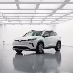 the 2018 toyota rav in a building with a white background