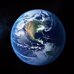 a satellite image of earth in space showing europe