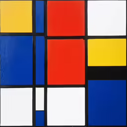 a piece of artwork that is painted like abstract art
